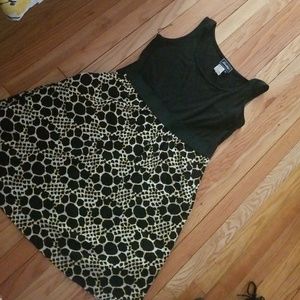 Black and Yellow Dress